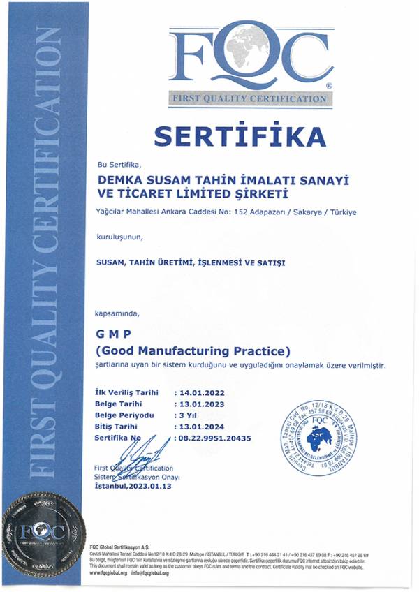 Sertifikalar