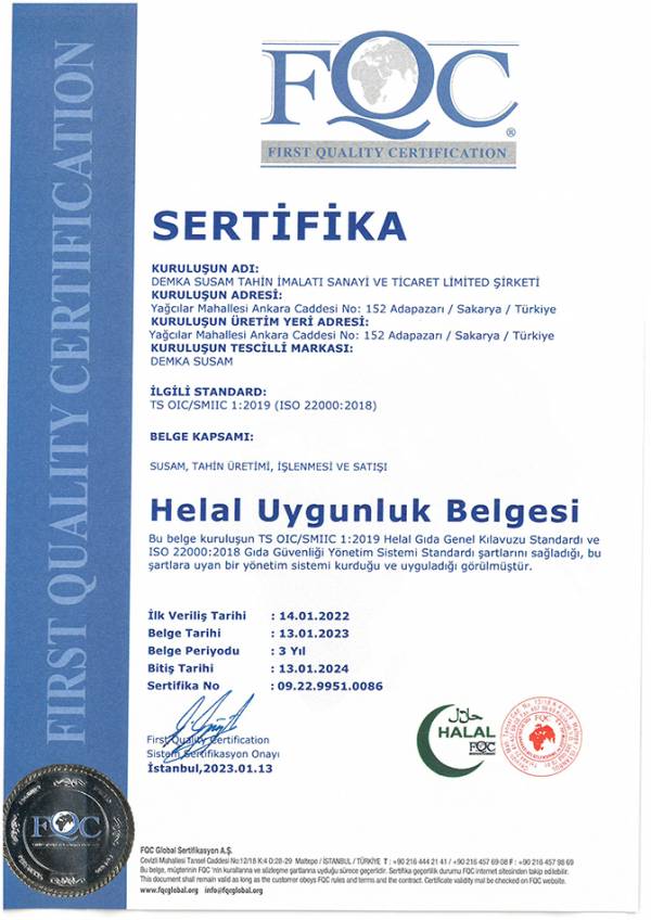 Sertifikalar