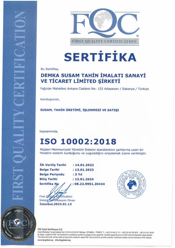 Sertifikalar